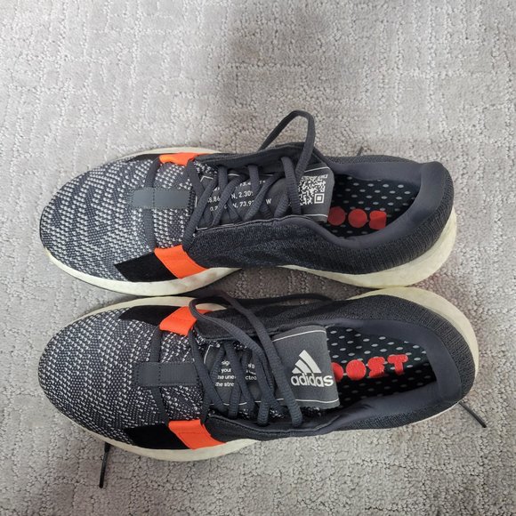 Adidas SenseBoost Go Men's Size US 9 Grey Six Core Black Athletic Sneakers. - Picture 7 of 11